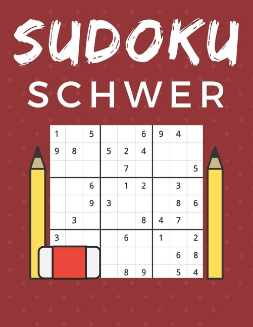 Sudoku Schwer: 200 GroÃdruck Schwer Sudokus mit LÃ¶sungen, (Paperback)
