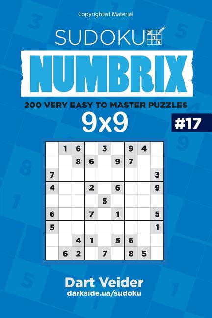 Sudoku Sudoku - 200 Very Easy to Master Puzzles 9x9 (Volume 17), Book 17, (Paperback)