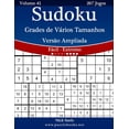 thumbnail image 1 of Sudoku Sudoku Grades de Vários Tamanhos Versão Ampliada - Fácil ao Extremo - Volume 41 - 267 Jogos, Book 41, (Paperback), 1 of 1