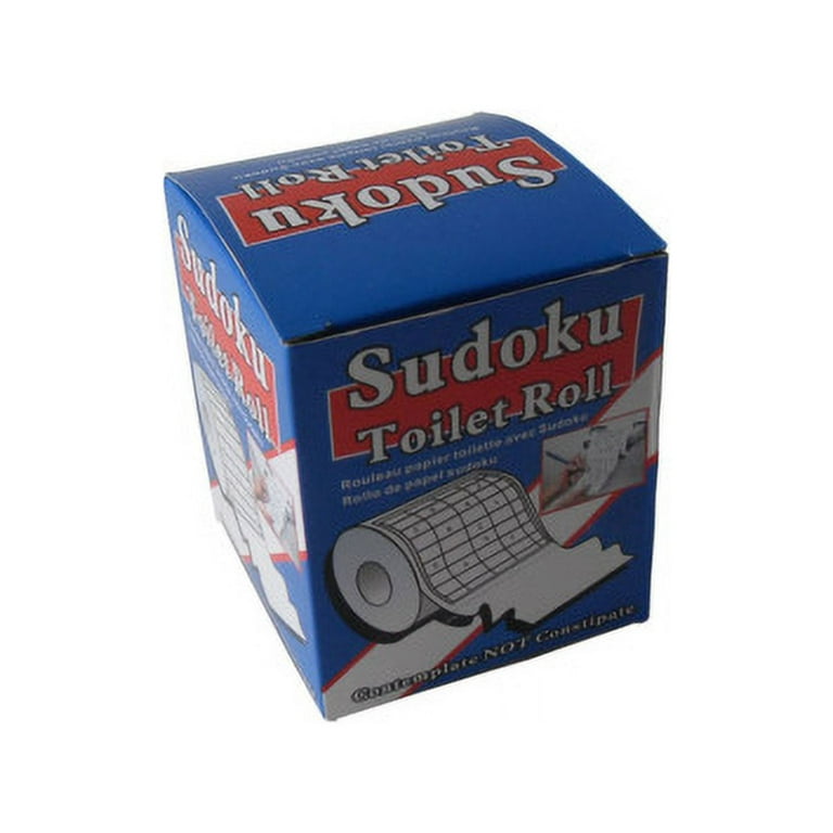 Sudoku Toilet Paper Roll, 21 Yards, 8 Count 