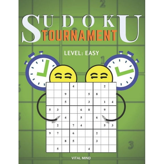 Sudoku Tournament: 20 Pairs of Puzzles / LEVEL EASY (Paperback)