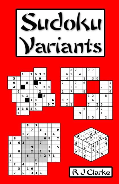 Sudoku Variants: 50 Sudoku Variations - Walmart.com