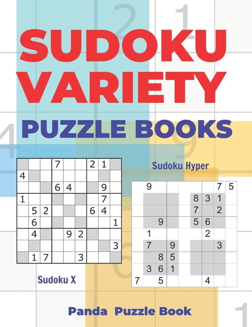 Sudoku Variety Puzzle Books: Sudoku Variations Puzzle Books Featuring