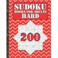 thumbnail image 1 of Sudoku books for adults hard: 200 Sudokus from hard with solutions for adults Gifts Sudoku hard book Watermelon Lover ad, (Paperback), 1 of 1