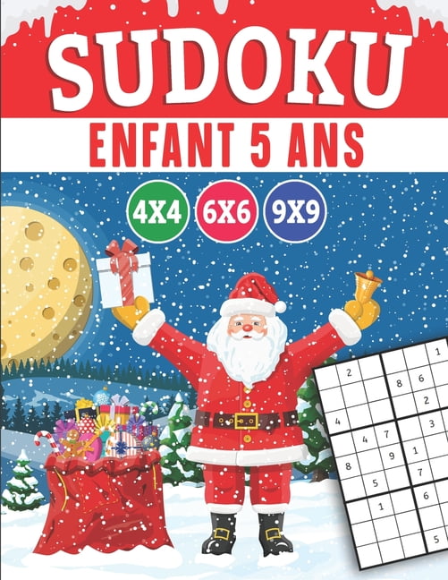 Sudoku enfant 5 ans Sudoku pour les enfants Grilles 4x4 6x6 9x9 310 sudoku Niveau