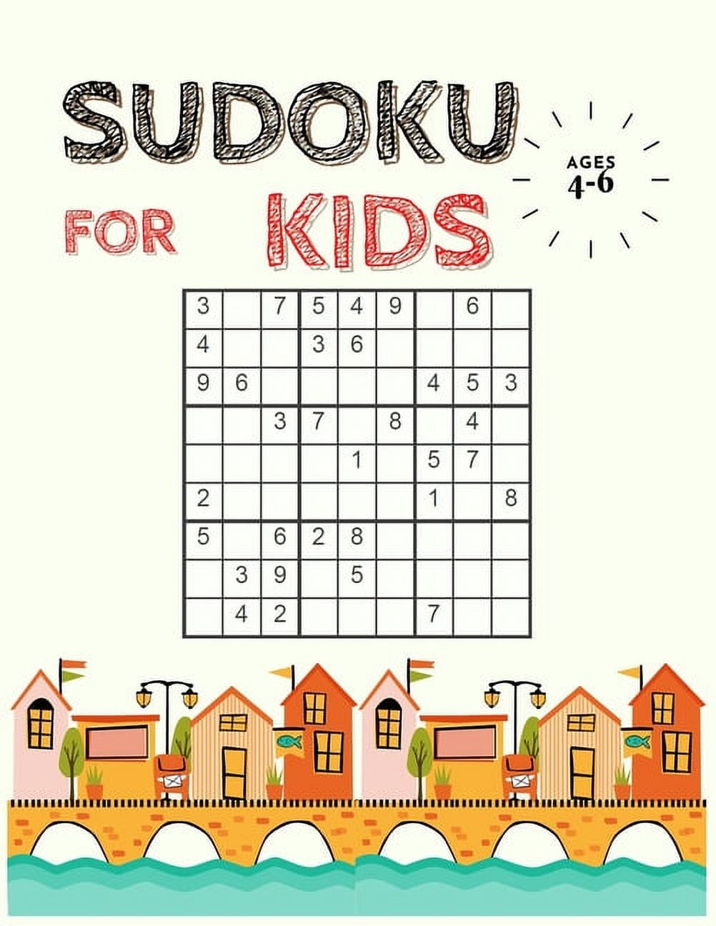 Printable PDF Easy Sudoku for Kids 4x4 400 Children Puzzles 