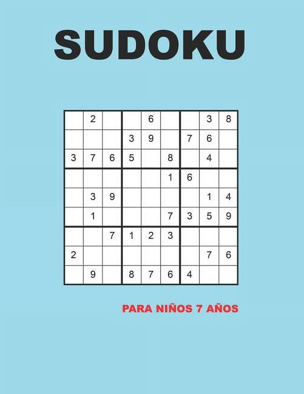 Sudoku para niños 7 años: 150 Adivinanza - fácil - medio - difícil - Con  soluciones 9x9 Clásico puzzle -Juego De Lógica (Paperback) 