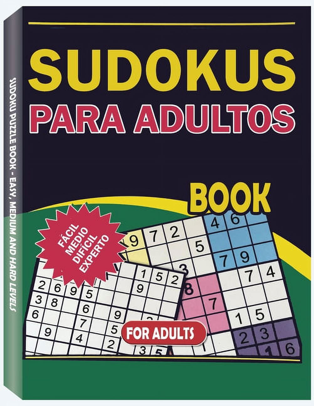 Libro de Sudoku - 200+ Puzzles - Medio: Libro de pasatiempos para adultos  (Spanish Edition)