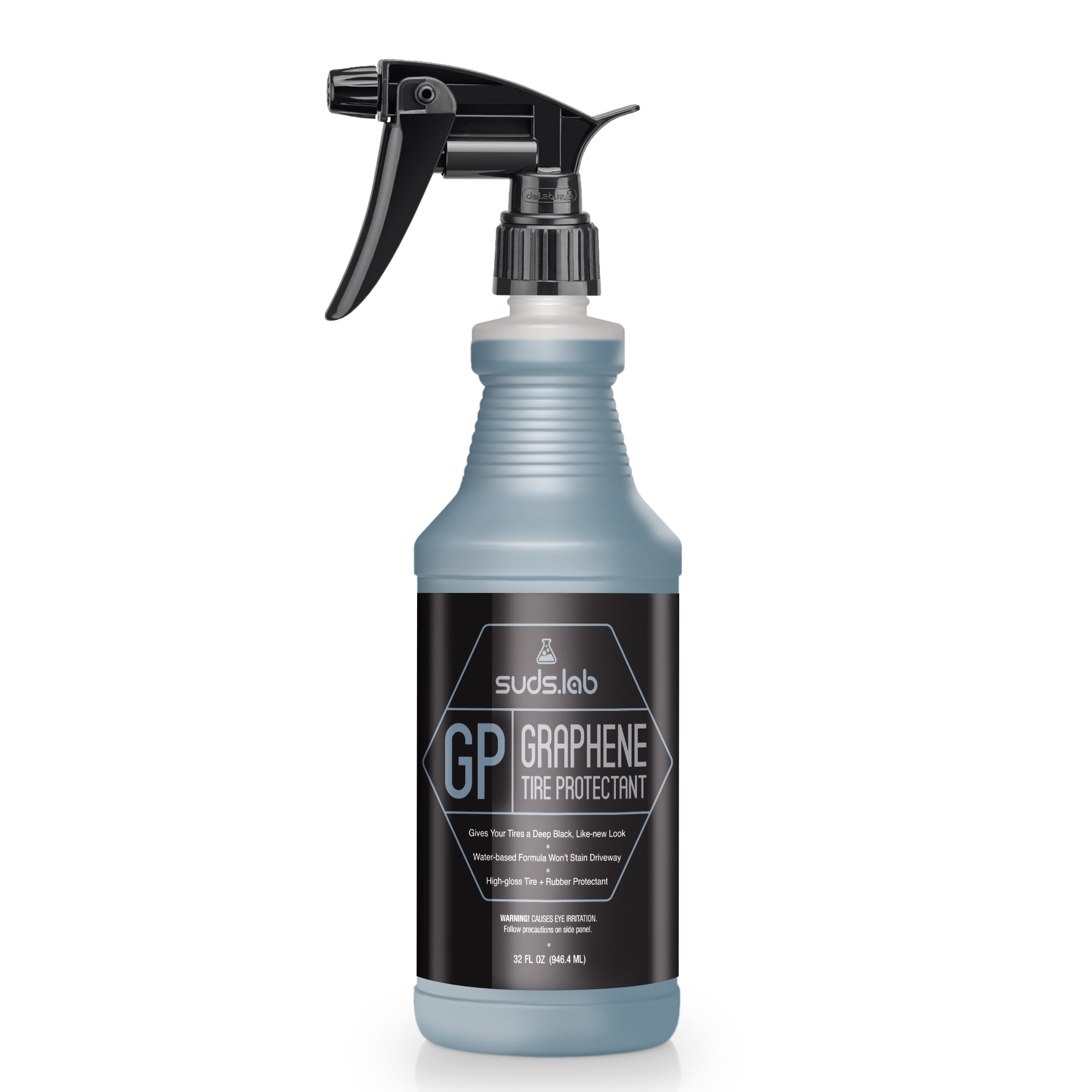 Suds Lab GP Graphene Tire Protectant - Ultimate Long-Lasting Shine, Graphene Enhanced Formula - 32 Oz.