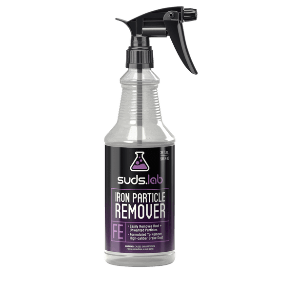 Suds Lab FE Iron Remover Spray, Color-Changing Fallout Cleaner, 32 oz