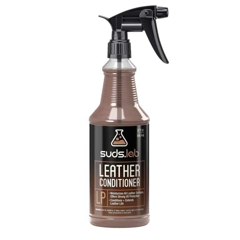 Suds Lab LP Leather Conditioner, UV Protectant and Moisturizer for Car and Home, 32 fl oz, Size: nonono