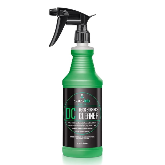 Suds Lab Marine DC Boat Deck Cleaner - Non-Skid for Boats, Effective on Fiberglass, Vinyl, Plastic, 32 oz