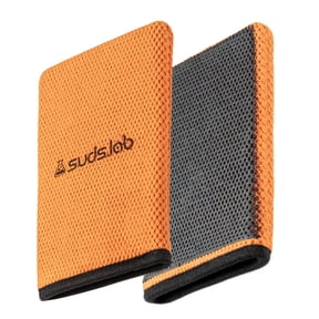 Suds Lab SC Synthetic Clay Mitt for Car Detailing - Reusable Clay Bar Mitt to Remove Paint Overspray, Water Spots, Tree Sap & Rail Dust