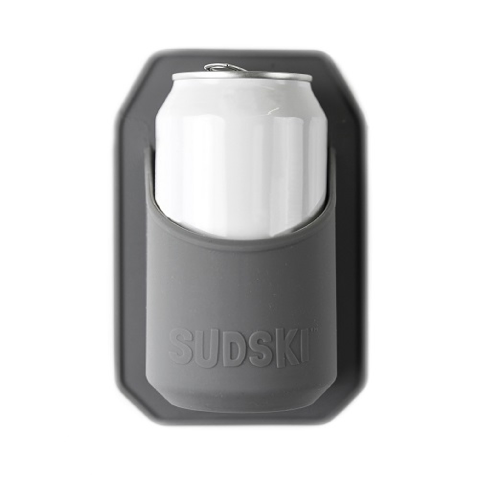 Sudski  30 watts Beer Can Holder Shower Caddy Silicone, Grey - image 1 of 3