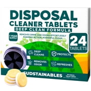 Sudstainables Garbage Disposal Cleaner Tablets 24-Pack - Sink Cleaner and Deodorizer, Disposal Cleaner and Deodorizer, Garbage Disposal Cleaner and Deodorizer Tablets - up to 1-year Supply