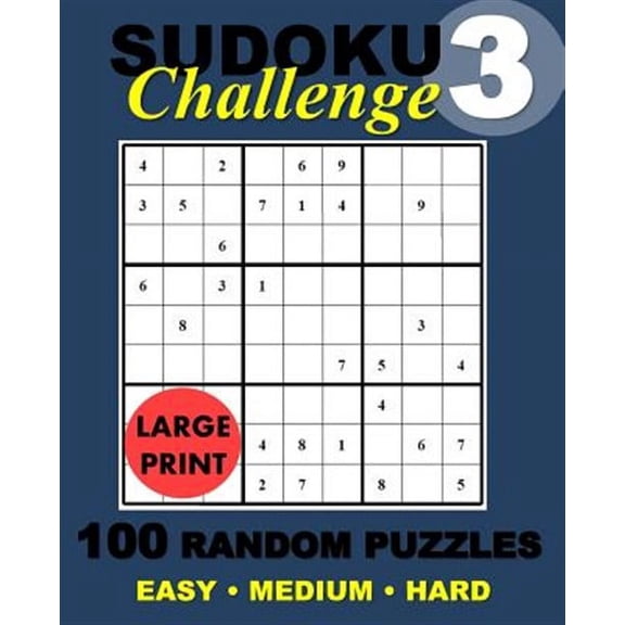 Suduko Challange #3: Suduko Challange Random Puzzles