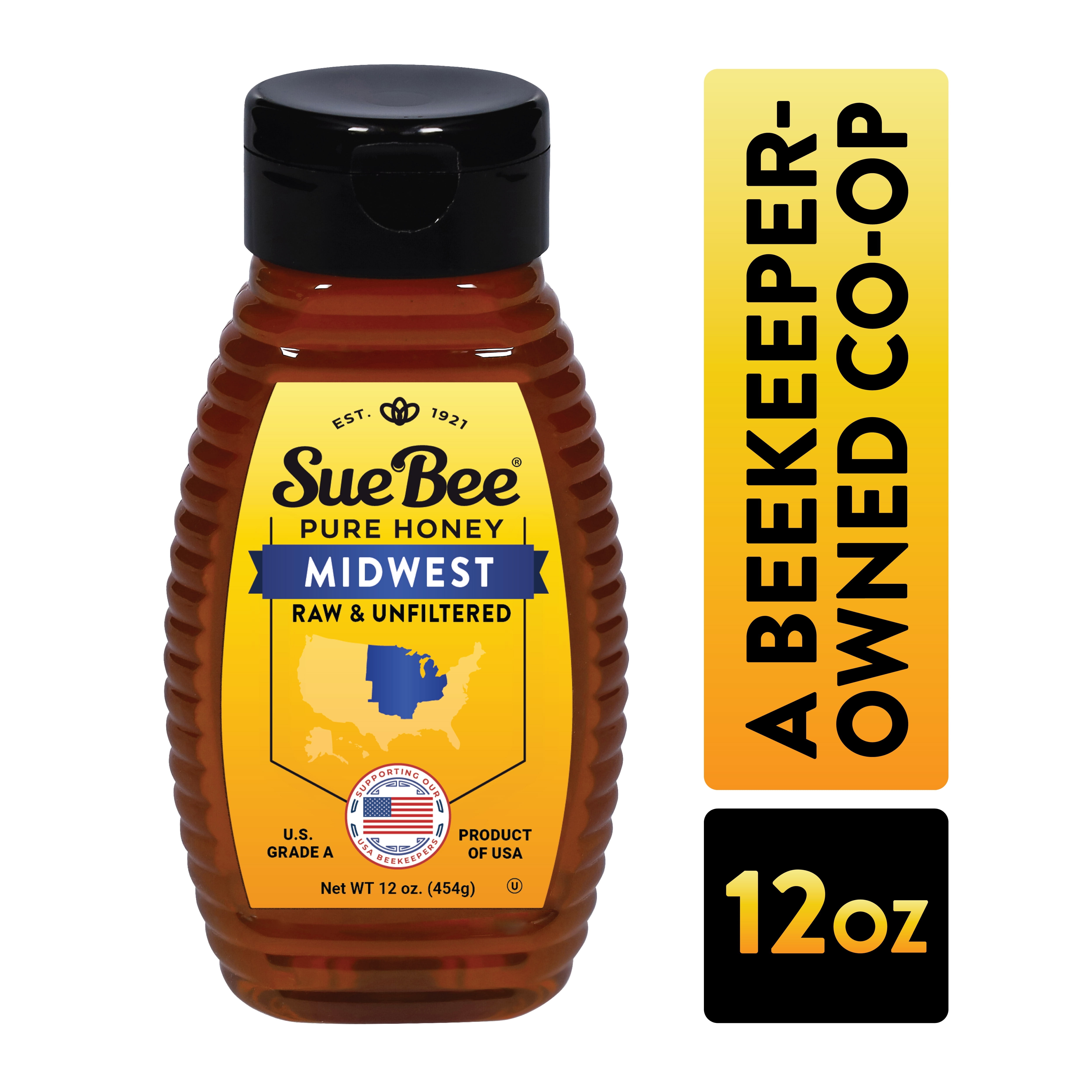 Sue Bee Local Honey, Raw & Unfiltered, Midwest