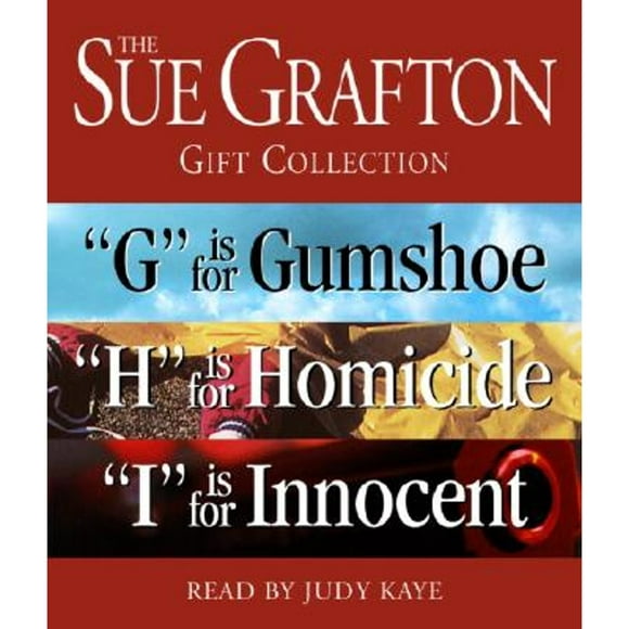 Pre-Owned Sue Grafton Ghi Gift Collection: G Is for Gumshoe, H Homicide, I Innocent (Audiobook 9780739332283) by Grafton, Judy Kaye