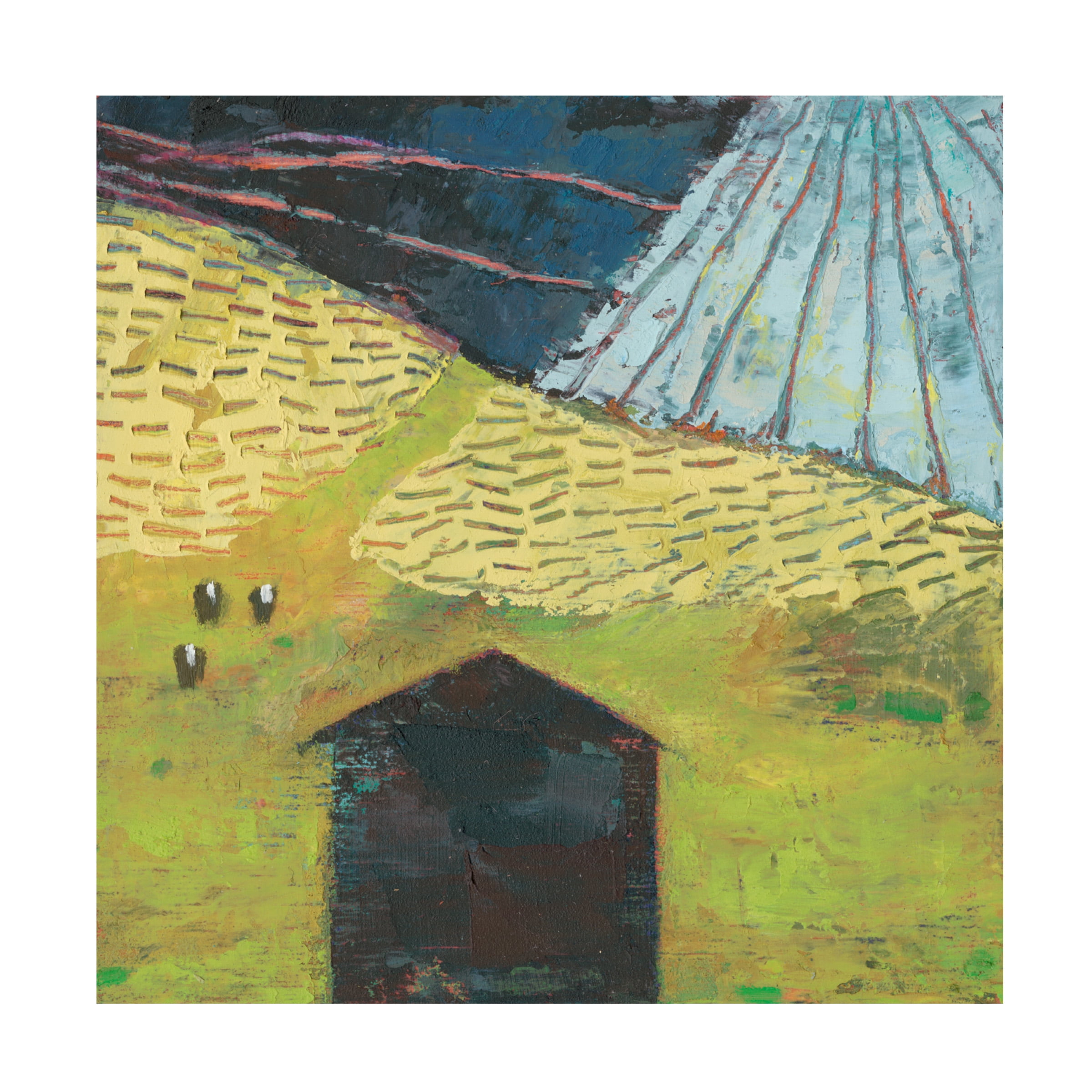 Sue Jachimiec 'Bear Valley Barn II' Canvas Art