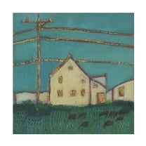 Sue Jachimiec 'Fon Barn I' Canvas Art