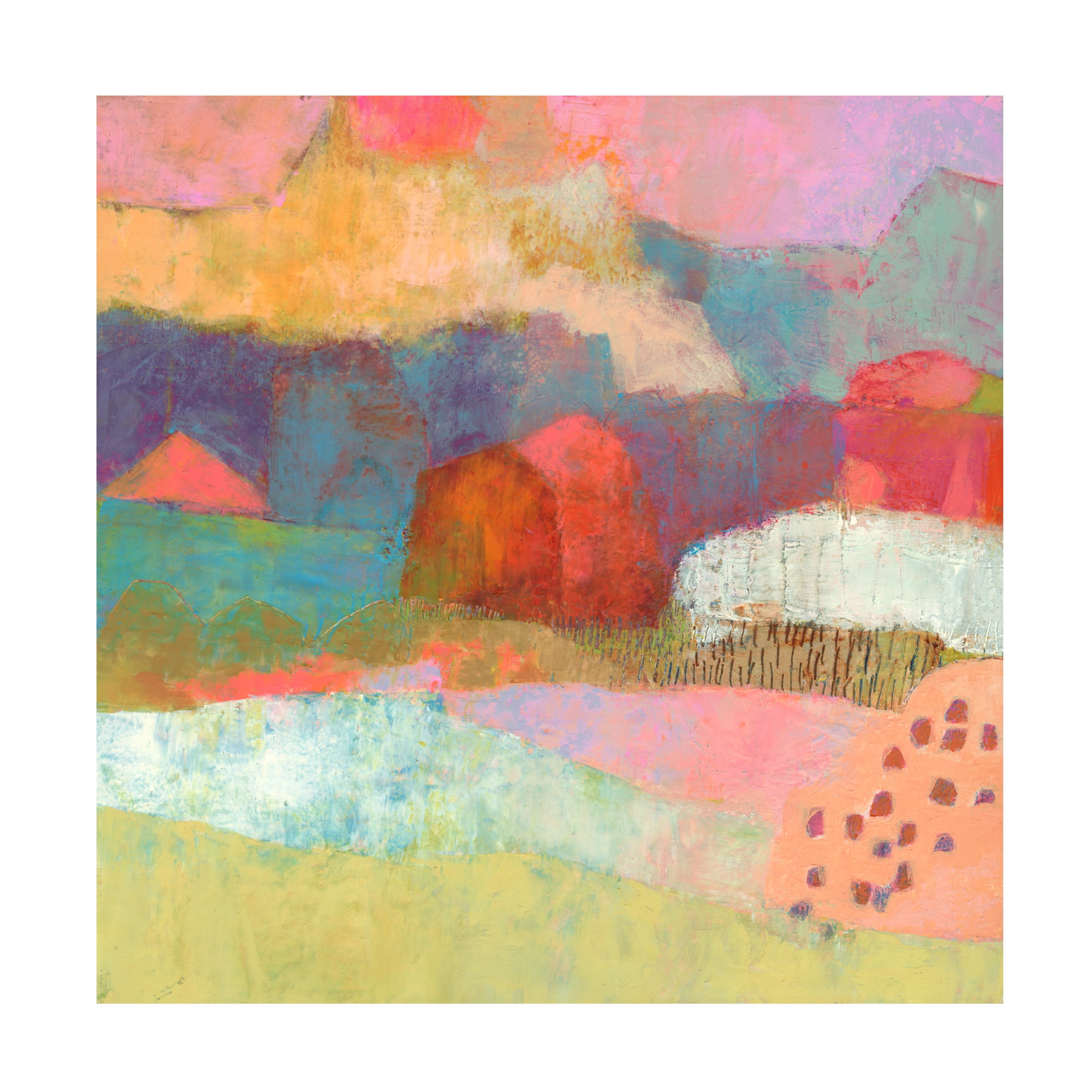 Sue Jachimiec 'Gramercy II' Canvas Art