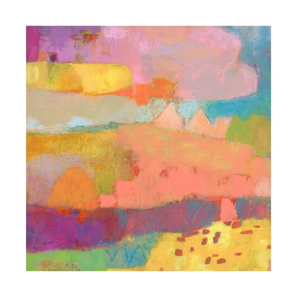 Sue Jachimiec 'Gramercy III' Canvas Art