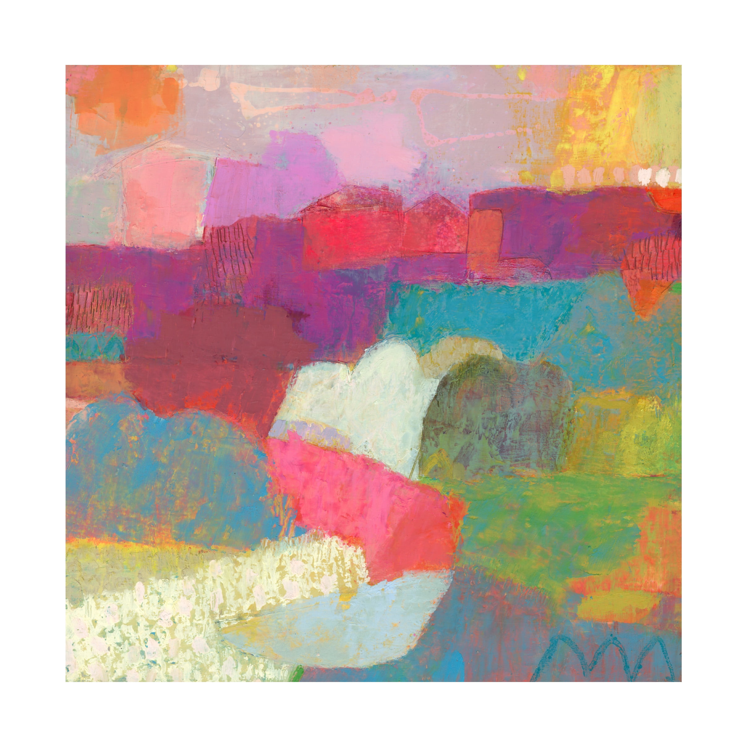 Sue Jachimiec 'Gramercy IV' Canvas Art