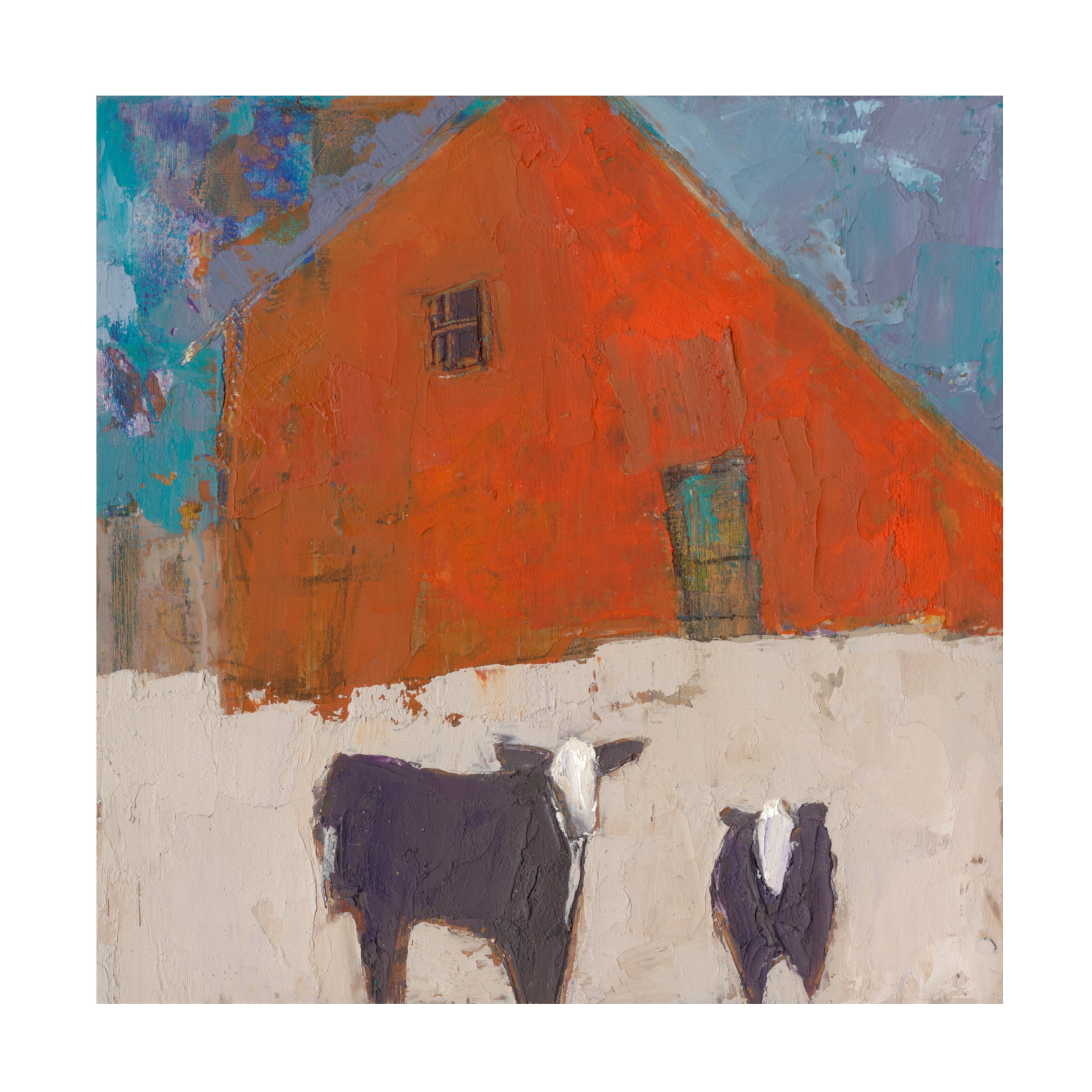 Sue Jachimiec 'Hazel Barn' Canvas Art