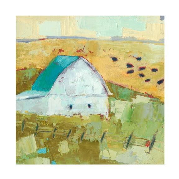 Sue Jachimiec 'Nash Barn' Canvas Art