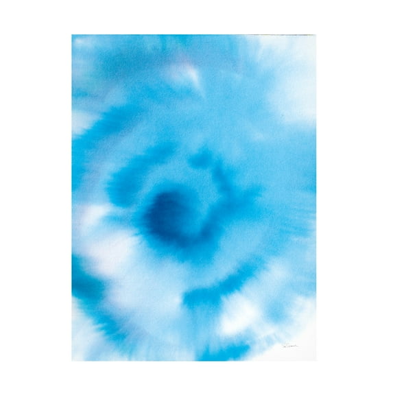 Sue Schlabach 'Dip Dye IV' Canvas Art