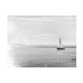 thumbnail image 1 of Sue Schlabach 'Evening Sail Black and White Crop' Canvas Art, 1 of 3