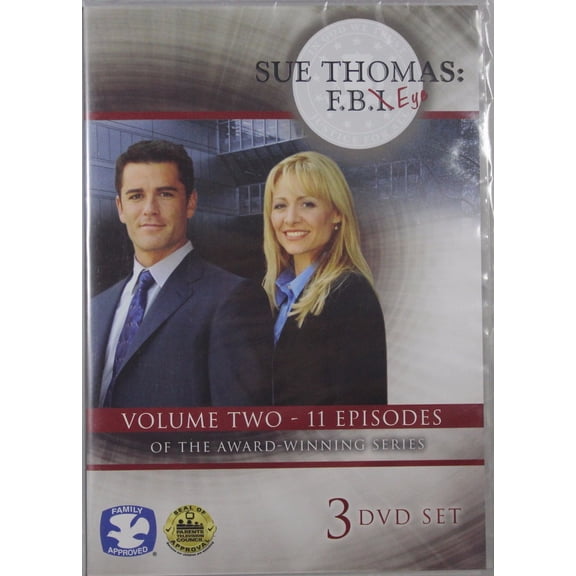 Sue Thomas F.B.Eye Volume 2 11 Episodes 3 DVD Set