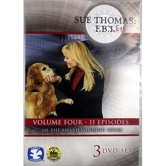 Sue Thomas F.B.Eye Volume 4 11 Episodes 3 DVD Set