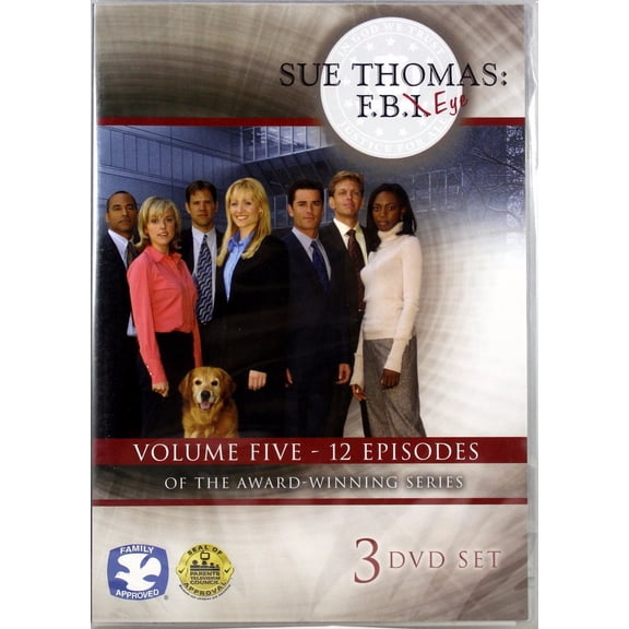 Sue Thomas F.B.Eye Volume 5 12 Episodes 3 DVD Set