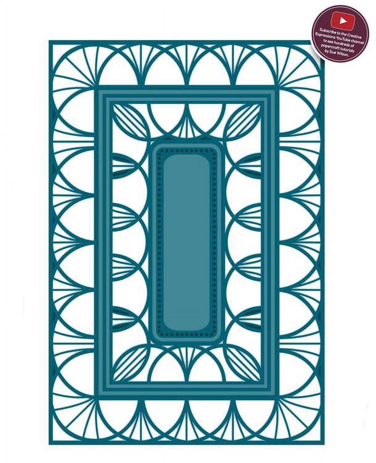 Sue Wilson Dies - Belgian Collection Background Die-Cut For Scrapbooking & Card Making