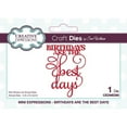 thumbnail image 1 of Sue Wilson Mini Expressions Birthdays Are The Best Days Craft Die, 1 of 3