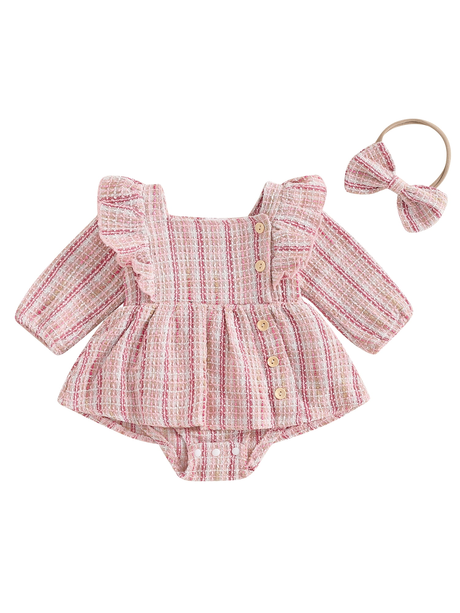 Suealasg 2Pcs Baby Girl Fall Clothes 12 18 Months Infant Girl - Main Image