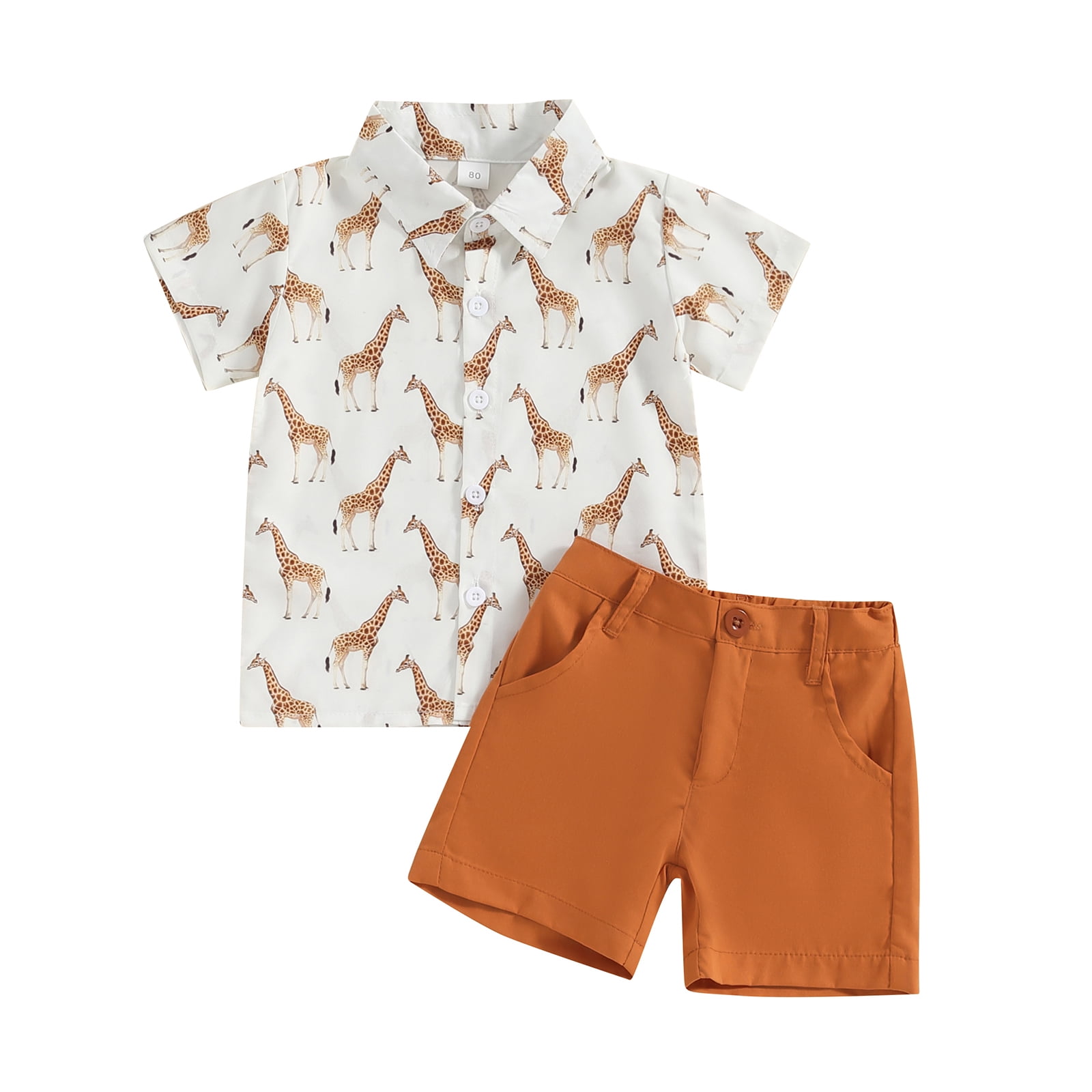 Mayfair Summer - Toddler / Baby Boy Short Sleeve Suit Set