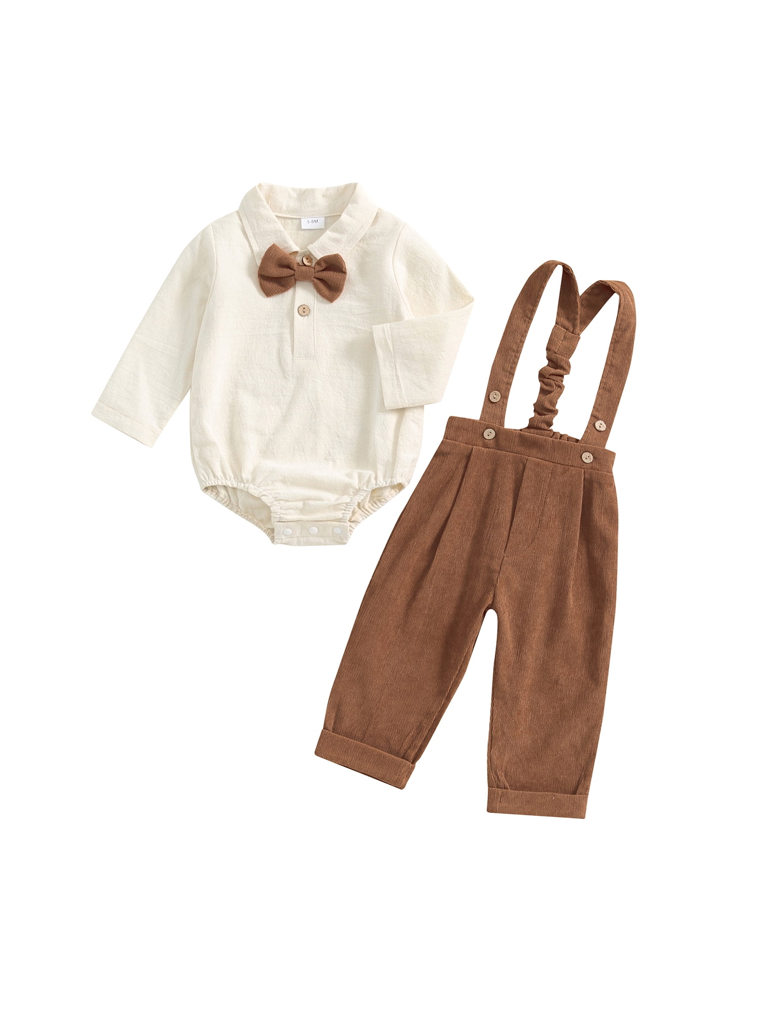 Suealasg Baby Boys Gentleman Suits Outfits 3 6 12 18 24 Months Infant