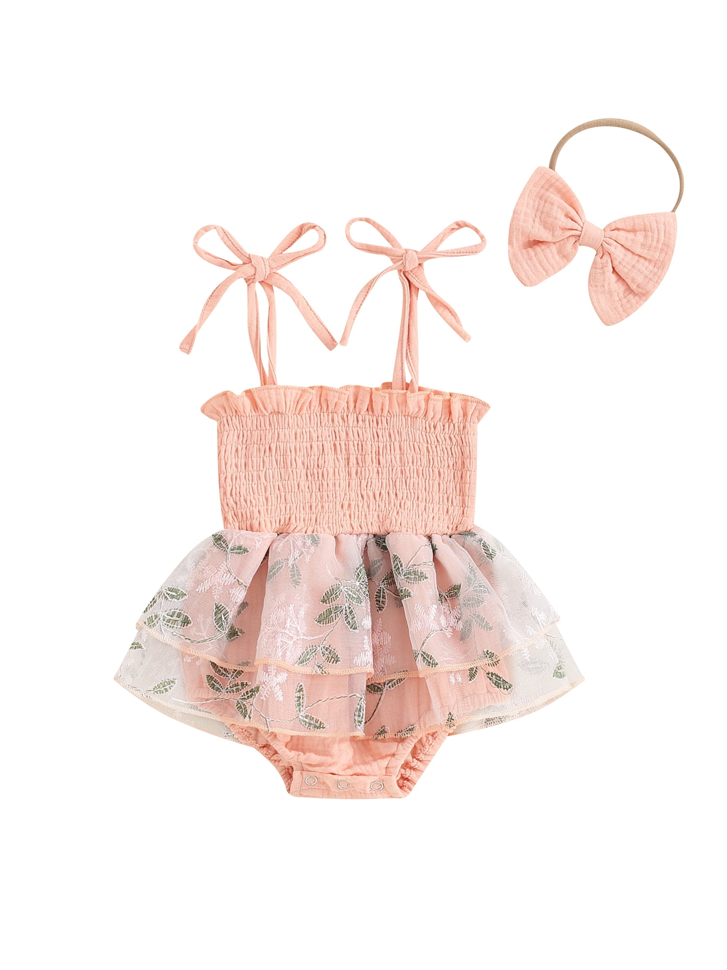 Summer Arrival Baby Girls Sleeveless Solid Color Cute Dress