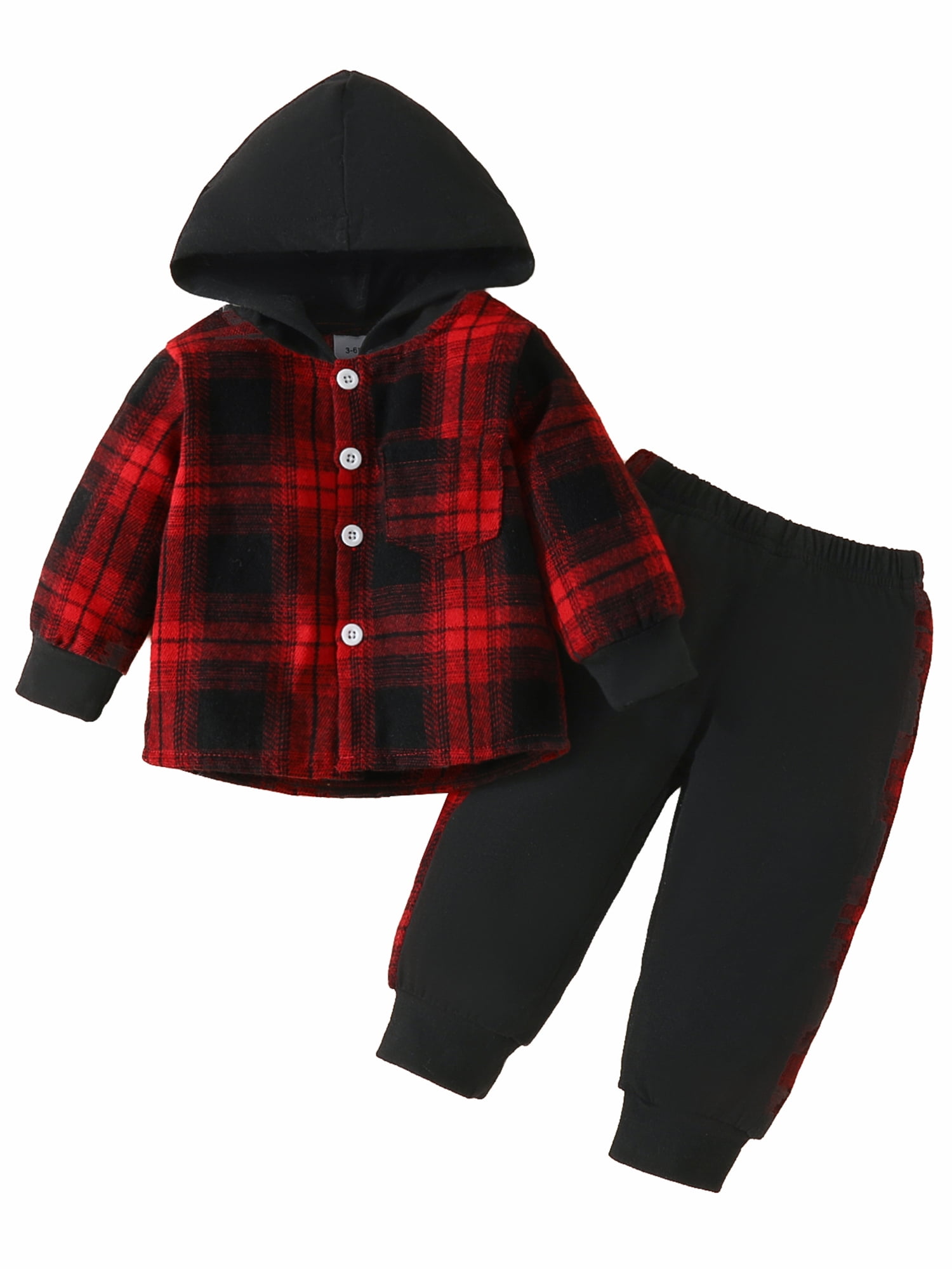 Suealasg Kids Boys Fall Causal Outfits Clothes 6M 1T 2T 3T Baby Boys