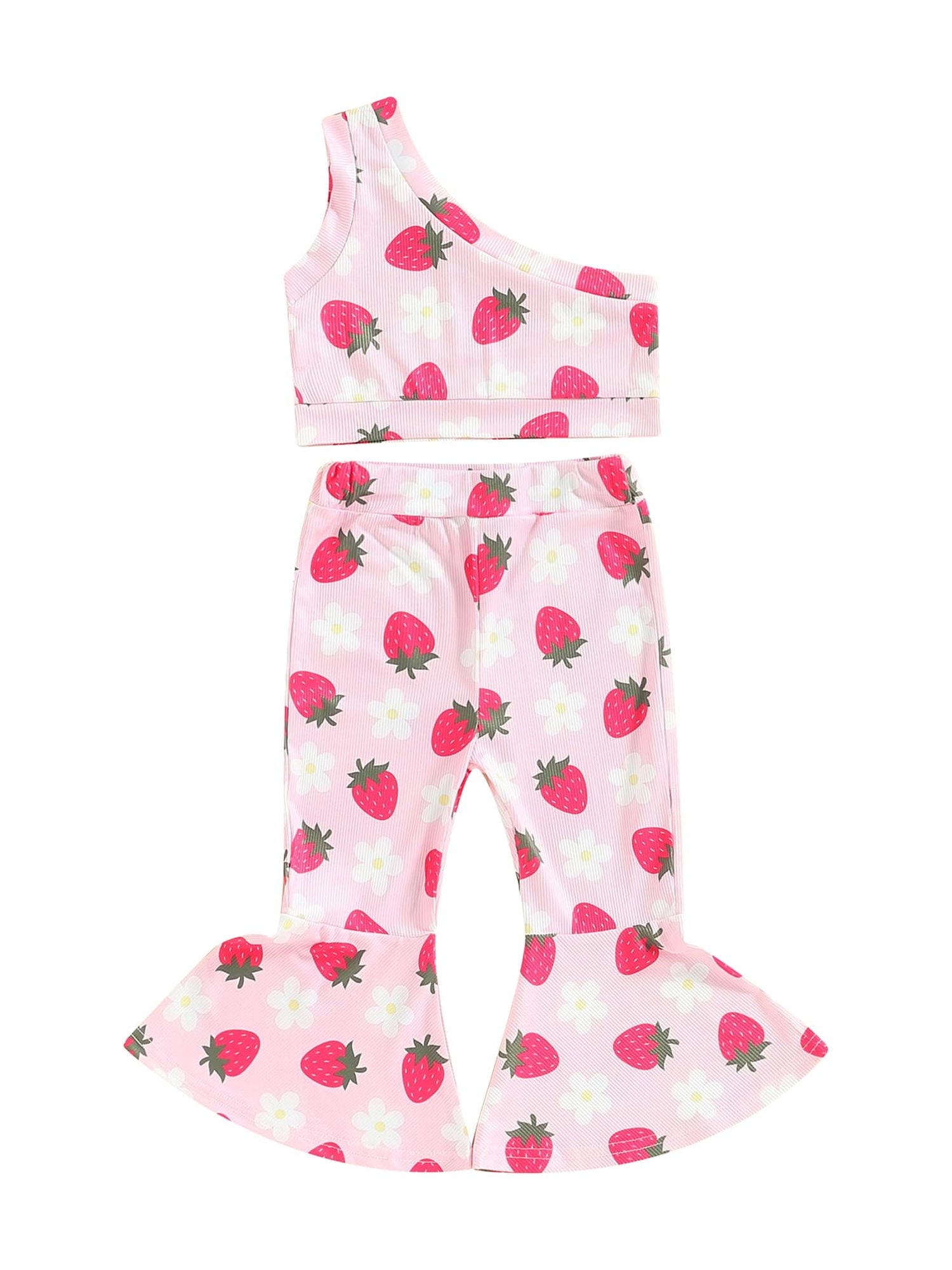 Summer Hot Selling Baby Kids Girls Floral Pattern Thin Breathable Pants – Home Kids Pajamas Trousers