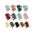 thumbnail image 1 of Suealasg Newborn Baby Boy Girl Clothes Ribbed Knitted Cotton Long Sleeve Romper Long Pants Solid Color Fall Winter Outfits, 1 of 9