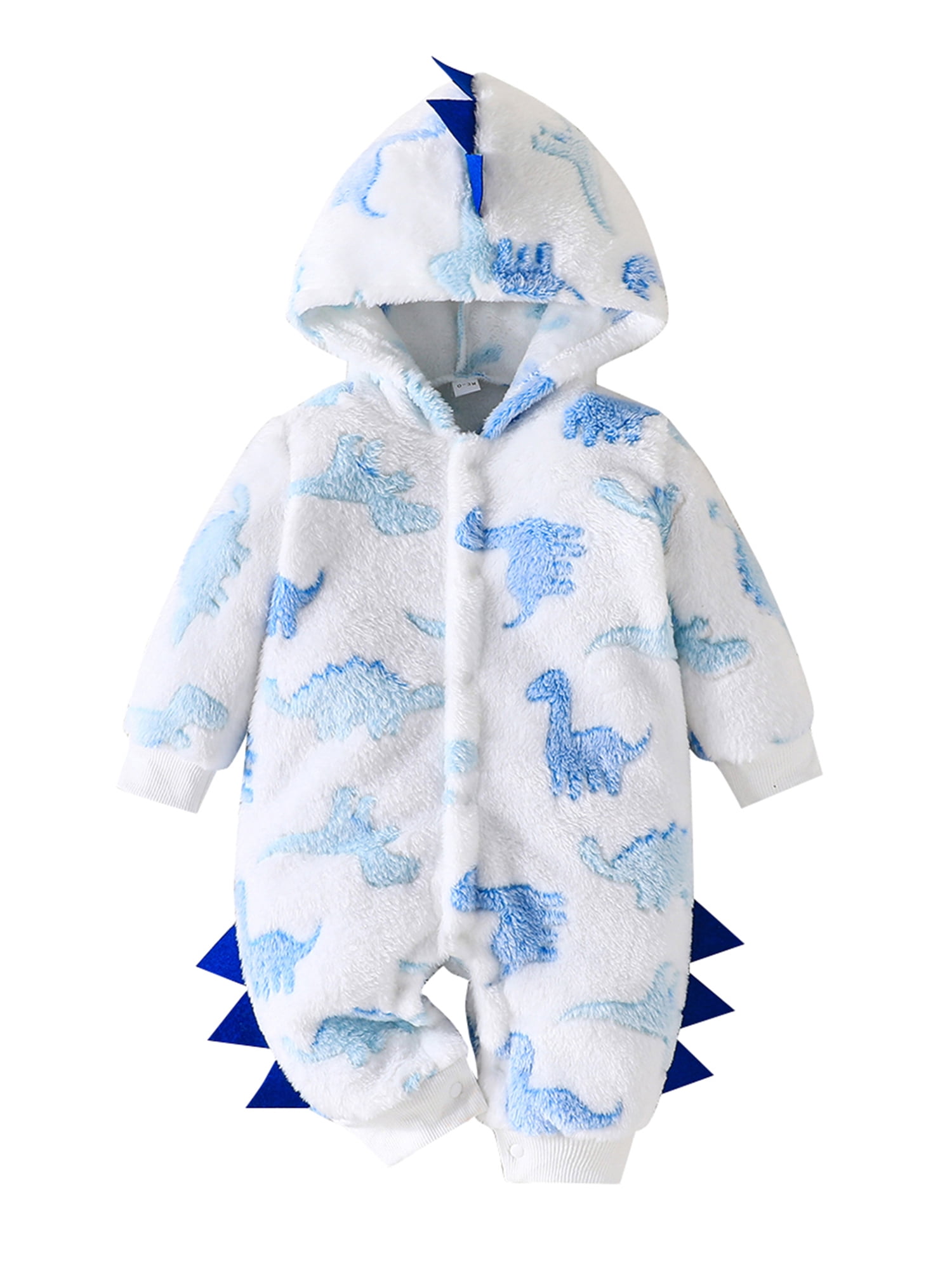 Baby Snowman Plush Romper – Winter Outfit 0-18M main image 1