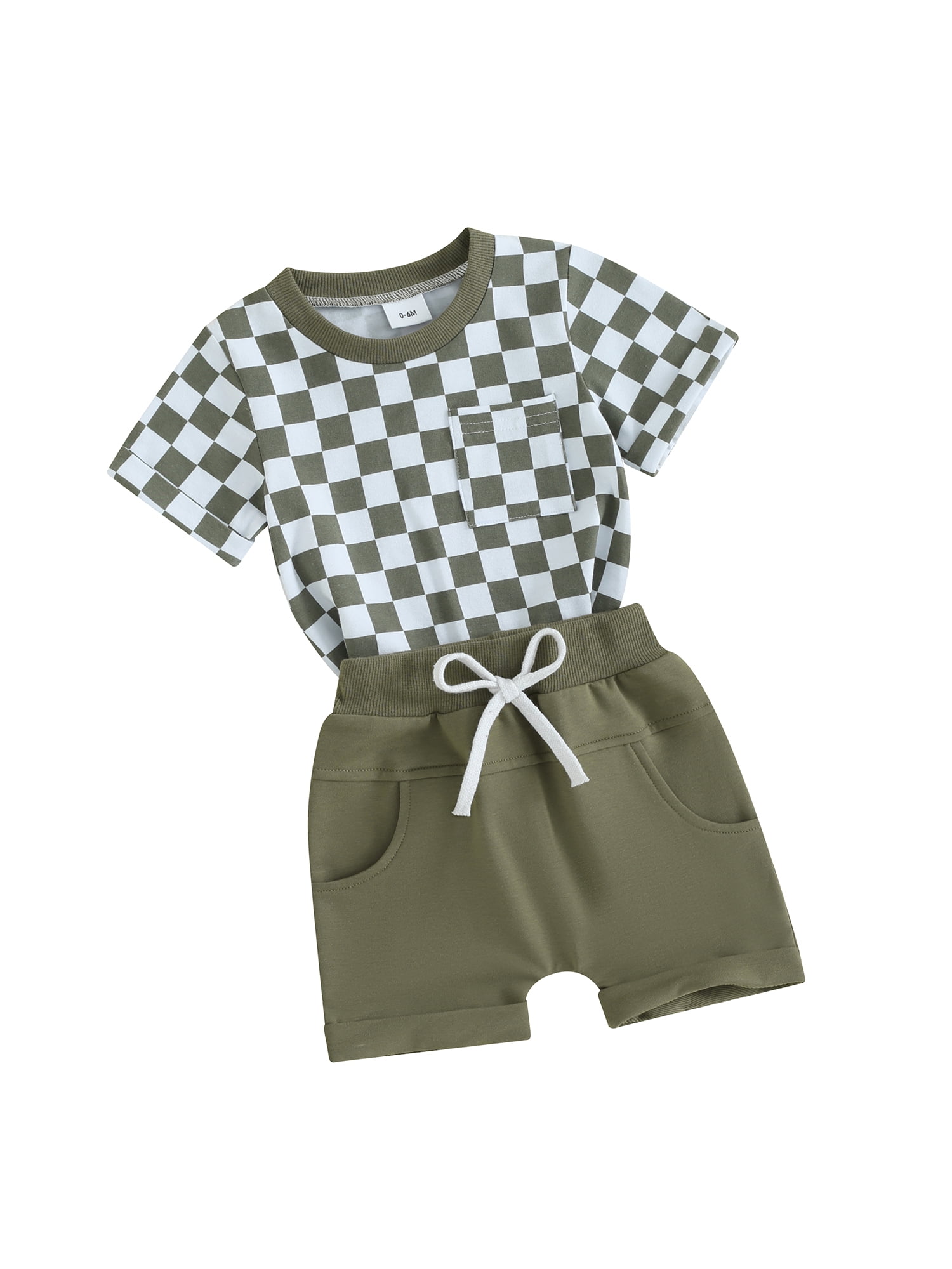 Suealasg Toddler Baby Boys Summer 2Pcs Clothes 6M 1T 2T 3T Kids Boys ...