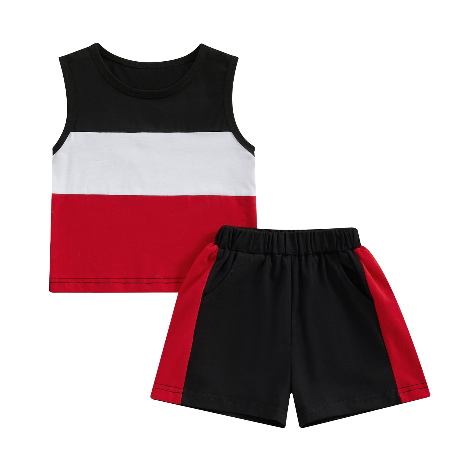 Suealasg Toddler Baby Boys Summer Clothes 2Pcs Kids Beach Outfits 6M 1T ...