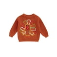 Suealasg Toddler Baby Girl Boy Thanksgiving Sweater Long Sleeve Turkey
