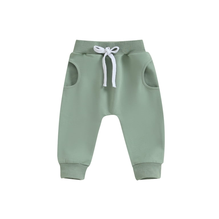 Suealasg Toddler Baby Girls Sweatpants 6M 12M 18M 24M 2T 3T Kids Girl Casual Joggers Pants Baby Girls Spring Fall Casual Elastic Waisted Long Trousers Walmart
