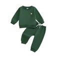 Suealasg Toddler Boys Pants Set 1T 2T 3T 4T Kids Boys Long Sleeve Duck