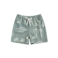 thumbnail image 1 of Suealasg Toddler Boys Swim Trunks 6M 1T 2T 3T 4T Shell Print Elastic Waist Swim Shorts Kids Baby Boys Summer Swimsuit Bathing Suit Beachwear 0-4 Years, 1 of 8